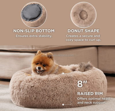 donut pet bed for small dogs
