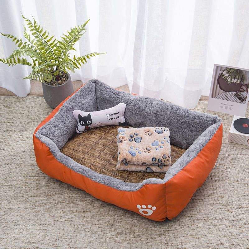 Luxury waterproof dog and cat kennel bed