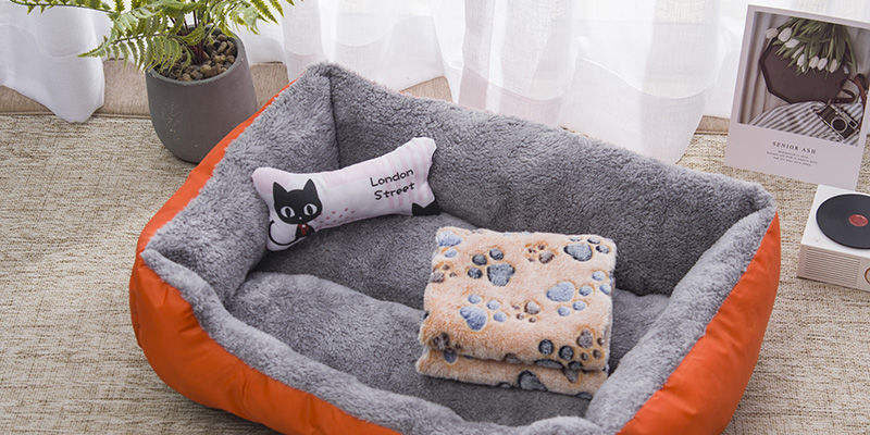 Luxury waterproof dog and cat kennel bed
