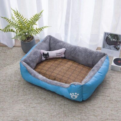 Luxury waterproof dog and cat kennel bed