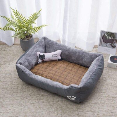 Luxury waterproof dog and cat kennel bed