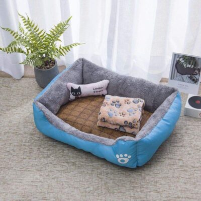Luxury waterproof dog and cat kennel bed
