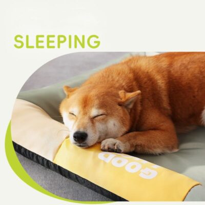 bolster dog bed with washable Oxford fabric