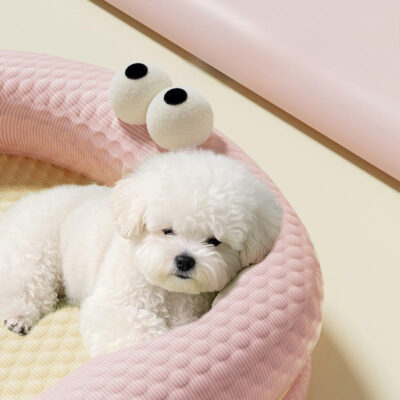 cooling dog bed with washable cover