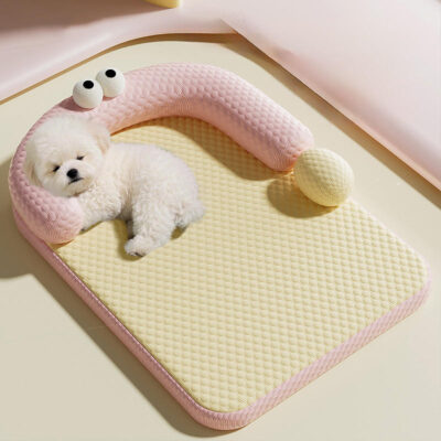 cooling dog bed with washable cover
