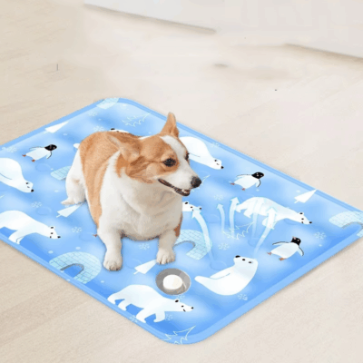 crystal cooling pet mat for dogs
