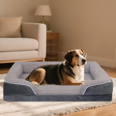 Custom luxury orthopedic dog bed