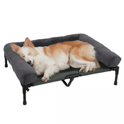 detachable padded bolster for large dogs