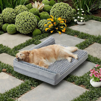 Large waterproof sofa dog bed