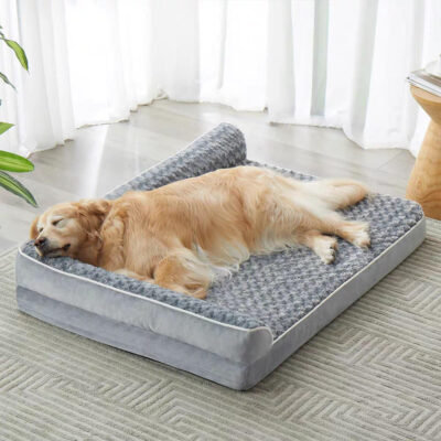 Large waterproof sofa dog bed