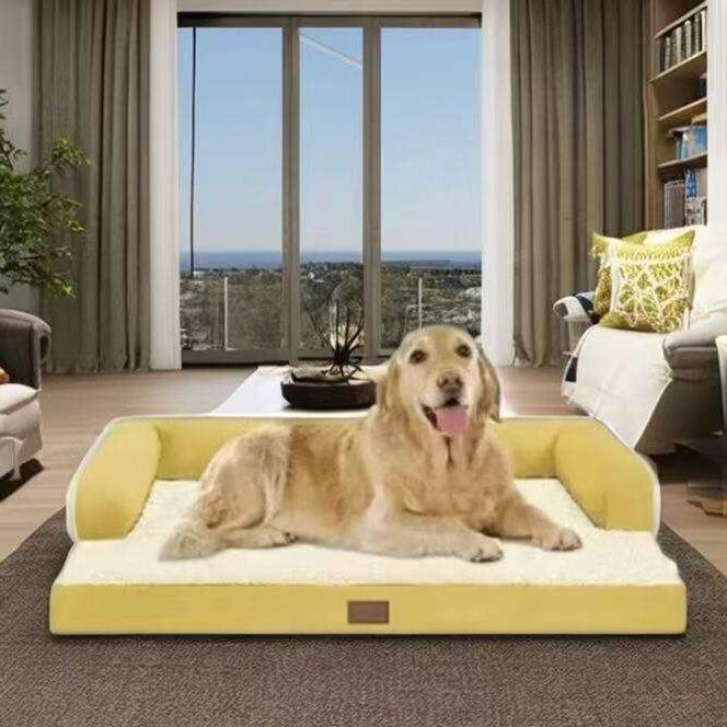 memory foam dog sofa bed for pets