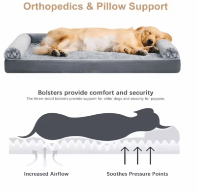 Waterproof dog couch bed for large dogs