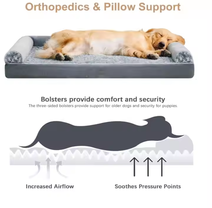 Waterproof dog couch bed for large dogs