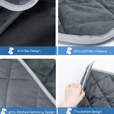 Self heating pet bed for dogs
