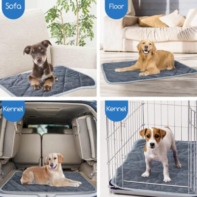 Self heating pet bed for dogs