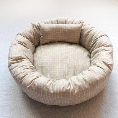 In stock donut dog bed