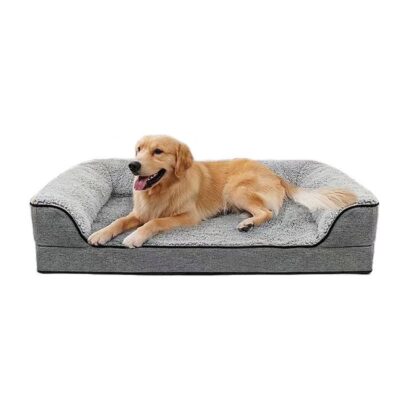 Large orthopedic memory foam pet bed