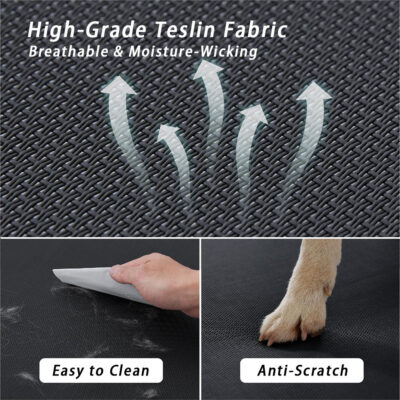 mesh dog bed for indoor and outdoor