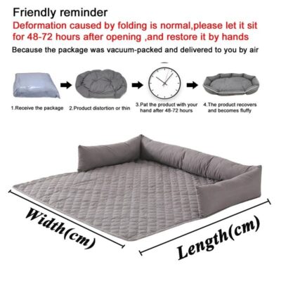 Waterproof pet bed sofa cushion for dogs