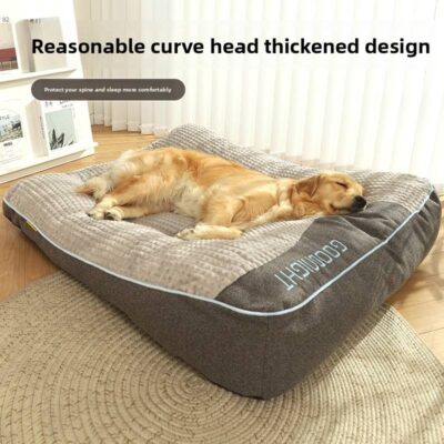 Luxury orthopedic memory foam dog bed