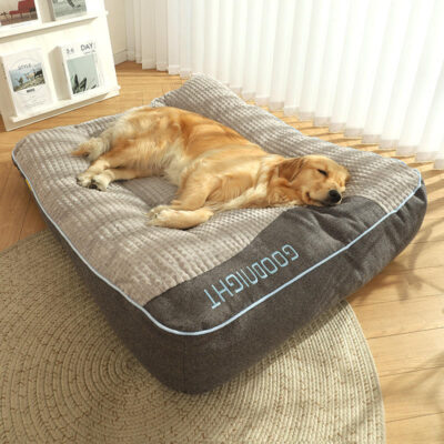Luxury orthopedic memory foam dog bed