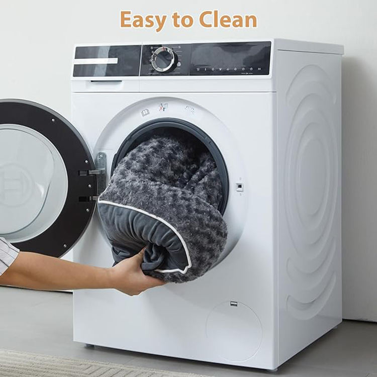 Luxury orthopedic plush dog sofa bed