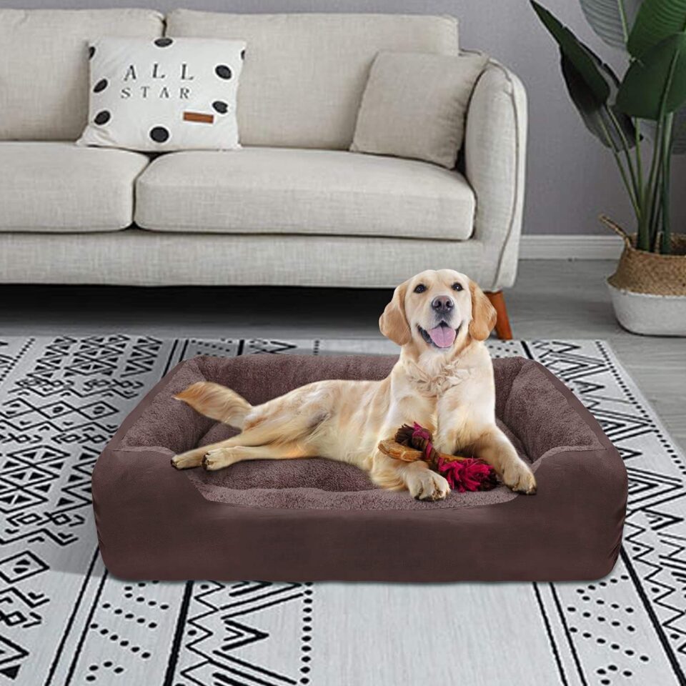 Washable orthopedic dog bed