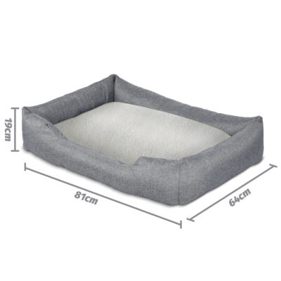 XL orthopedic memory foam dog bed