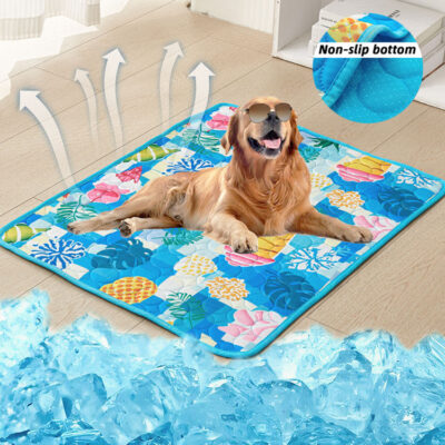 toxic pet cooling mat for dogs