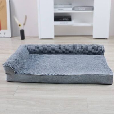 orthopedic cooling memory foam dog bed mat