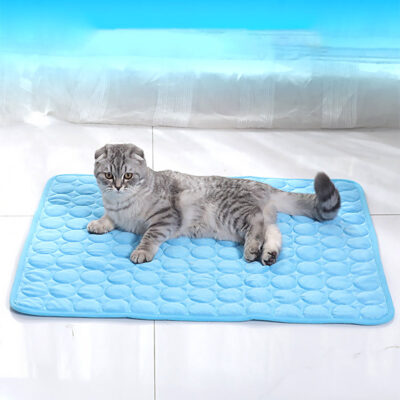 ice silk dog cooling mat for pets
