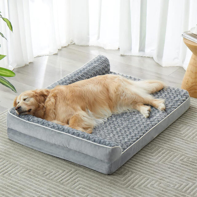 Chew-proof orthopedic dog bed