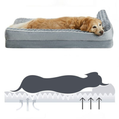 Chew-proof orthopedic dog bed