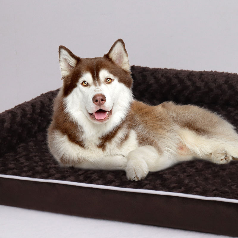 Chew-proof orthopedic dog bed