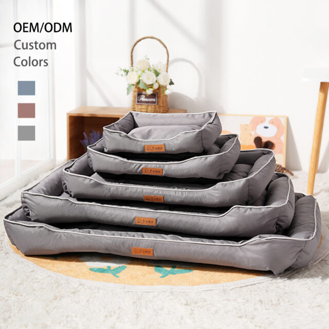 Oxford cloth waterproof dog bed