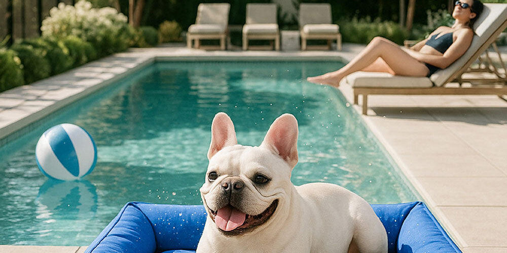 Orthopedic waterproof Oxford dog bed