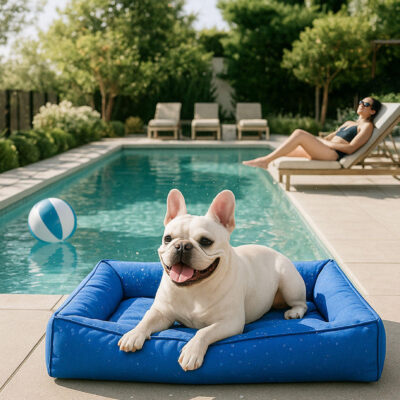 Orthopedic waterproof Oxford dog bed