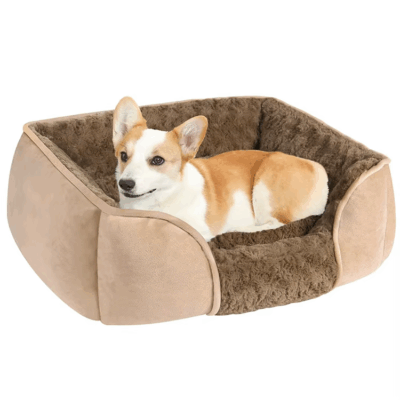 Luxury cave winter warm dog bed