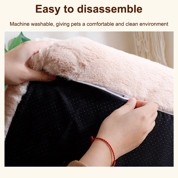 Factory luxury orthopedic dog sofa bed