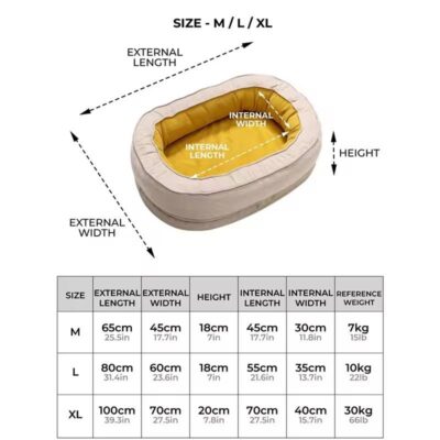 memory foam donut dog bed wholesale