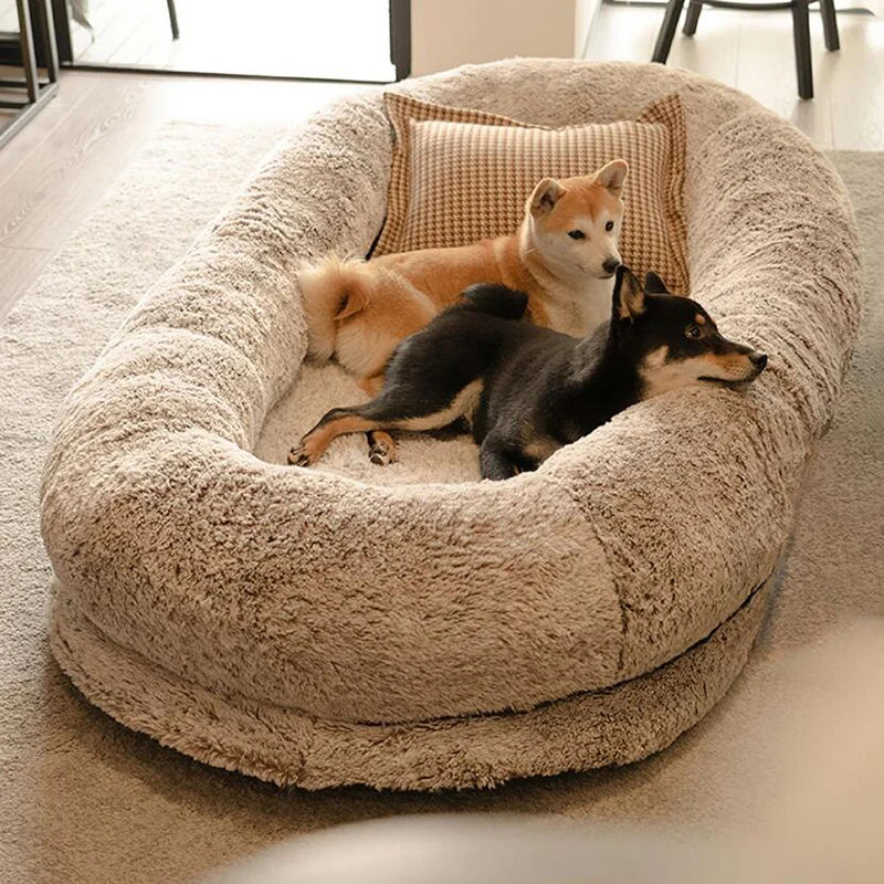 Custom luxury human dog bed