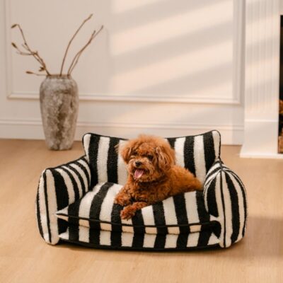 lambswool orthopedic dog sofa bed