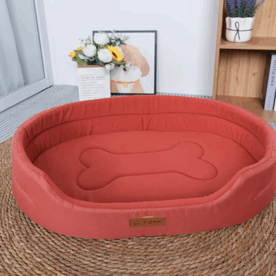 Washable orthopedic waterproof dog bed