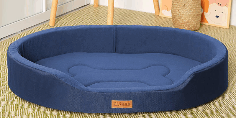 Washable orthopedic waterproof dog bed